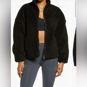 Alo Sherpa Black Jacket